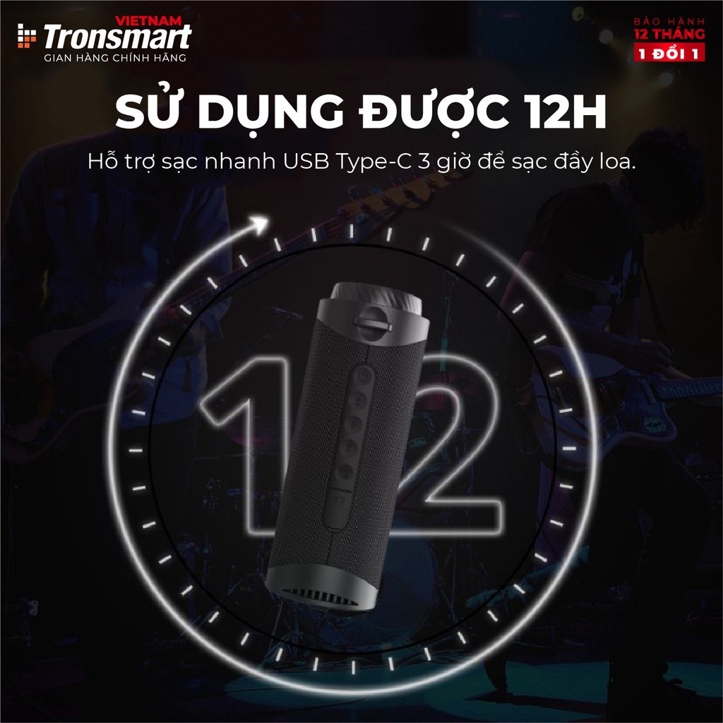 [BEST SELLER] Loa Bluetooth Tronsmart T7 |Công suất 30W |Chống nước IPX7 |Âm thanh siêu trầm | Bảo hành 12 tháng. | BigBuy360 - bigbuy360.vn