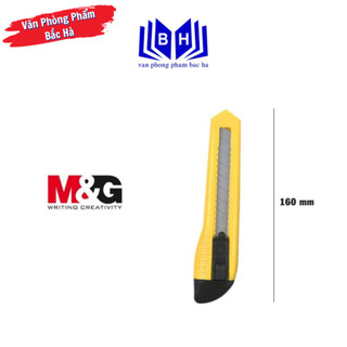 Dao rọc giấy M&G ASS91465, Dao dọc to giấy M&G bản 18mm, Dao trổ to M&G chính hãng