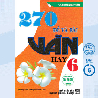 Sách - 270 đề và bài văn hay lớp 6 - hab