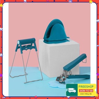 Dụng cụ nhà bếp 6 món tiện lợi hàng đẹp - bộ 6 dụng cụ gắp nóng bởi okamas