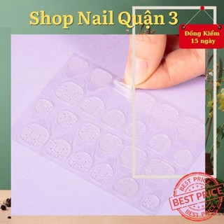 Keo dán Móng Úp Nail Box, Miếng keo 2 mặt dán móng , keo silicon, miếng dán nailbox Nail Quận 3