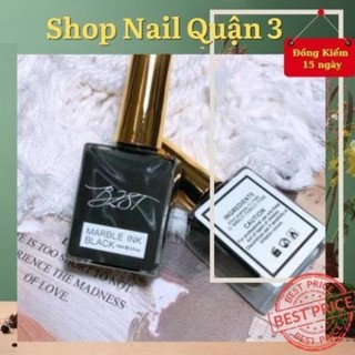 Cồn loang trắng, đen b281 - loang cồn lẻ màu làm mable vân đá nail quận 3