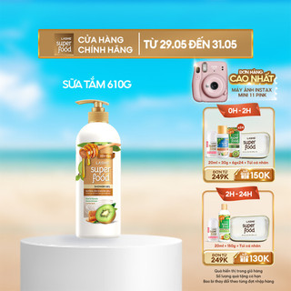  Sữa tắm LASHE SUPERFOOD dưỡng ẩm chuyên sâu 610G