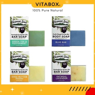 Vermont Soap - Xà Phòng Hữu Cơ Chăm Sóc Da Dầu, Khô và Nhạy Cảm - Organic Bar S.oap