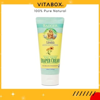Kem chống hăm tã hữu cơ BADGER Baby Diaper Cream- dùng cho em bé và trẻ sơ sinh