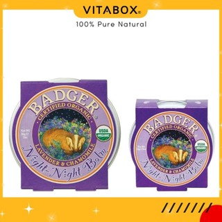 Badger - Sáp Hữu Cơ Giúp Bé Ngủ Ngon - Night Night Balm [USDA Organic]