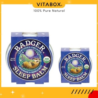 Badger - Sáp Hữu Cơ Hỗ Trợ Giấc Ngủ - Sleep Balm [USDA Organic]
