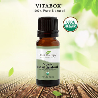 Tinh dầu Húng Quế hữu cơ Basil Linalool PLANT THERAPY thiên nhiên nguyên chất 100% - USDA Organic natural essntial oil