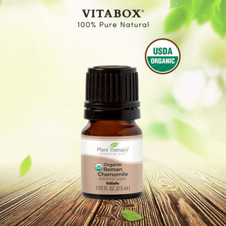 Plant Therapy - Tinh Dầu Hữu Cơ Cúc La Mã (Chamomile Roman) KidSafe - USDA Organic - 2.5mL