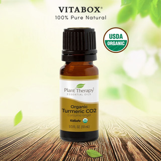 Plant Therapy - Tinh Dầu Nghệ Hữu Cơ - Turmeric CO2 Extract Organic KidSafe Essential Oil - 10mL