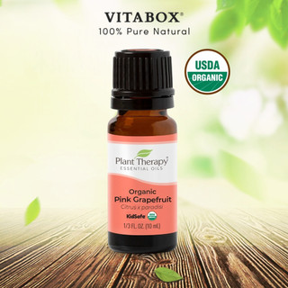 Plant Therapy - Tinh Dầu hữu cơ Vỏ Bưởi Hồng (Grapefruit Pink) - Organic Kidsafe essential oil