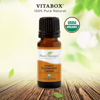 Plant Therapy - Tinh Dầu Hữu Cơ Vỏ Quế (Cinnamon Cassia) - USDA Organic - 10ml