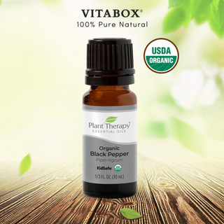 Tinh dầu Tiêu Đen hữu cơ Black Pepper PLANT THERAPY thiên nhiên nguyên chất 100% - USDA Organic natural essntial oil