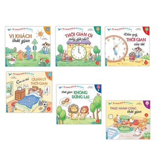 Sách combo 6c - kỹ năng quản lý thời gian quyển 1,2,3,4,5,6