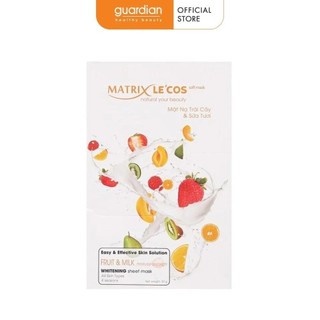 Mặt nạ trái cây và sữa tươi matrix 30gr