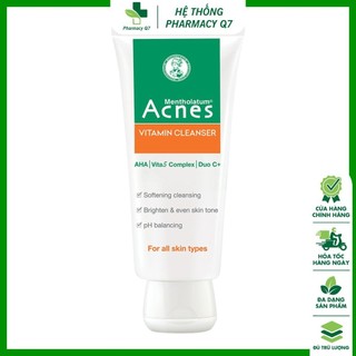 Mẫu mới Kem rửa mặt vitamin Acnes Cleanser 100g /sữa rửa mặt Acnes