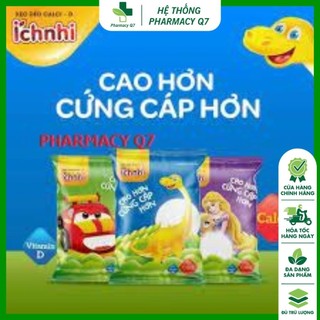 (1 gói) Kẹo dẻo tăng sức đề kháng Ích Nhi bổ sung vitamin C củng cố hệ miễn dịch, giúp trẻ ăn ngon, hấp thu tốt