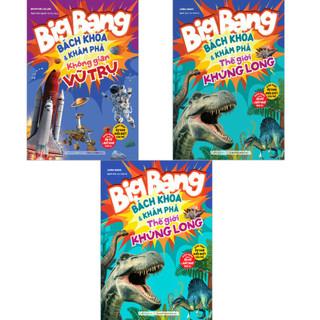 Sách - Combo Big Bang - Bách khoa và khám phá - Kích hoạt sự ham hiểu biết của trẻ - MGB