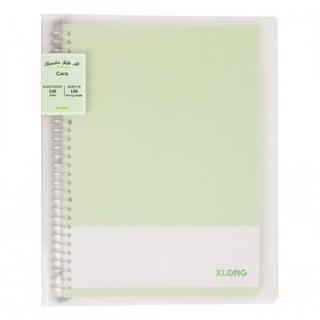 Sổ còng sắt caro mm nét đứt klong a4 100 tờ 100/76; ms: 522