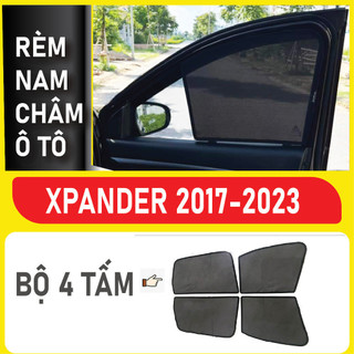 Rèm Che Nắng Nam Châm Xe Mitsubishi Xpander Bộ 4 tấm chắn nắng chuẩn form xe, nam châm hút mạnh