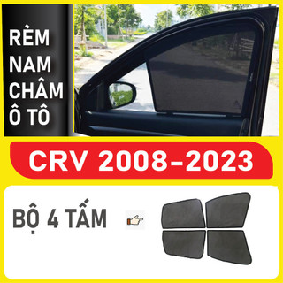 Rèm che nắng nam châm Xe Honda Crv Bộ 4 tấm chắn nắng chuẩn form xe, nam châm hút mạnh