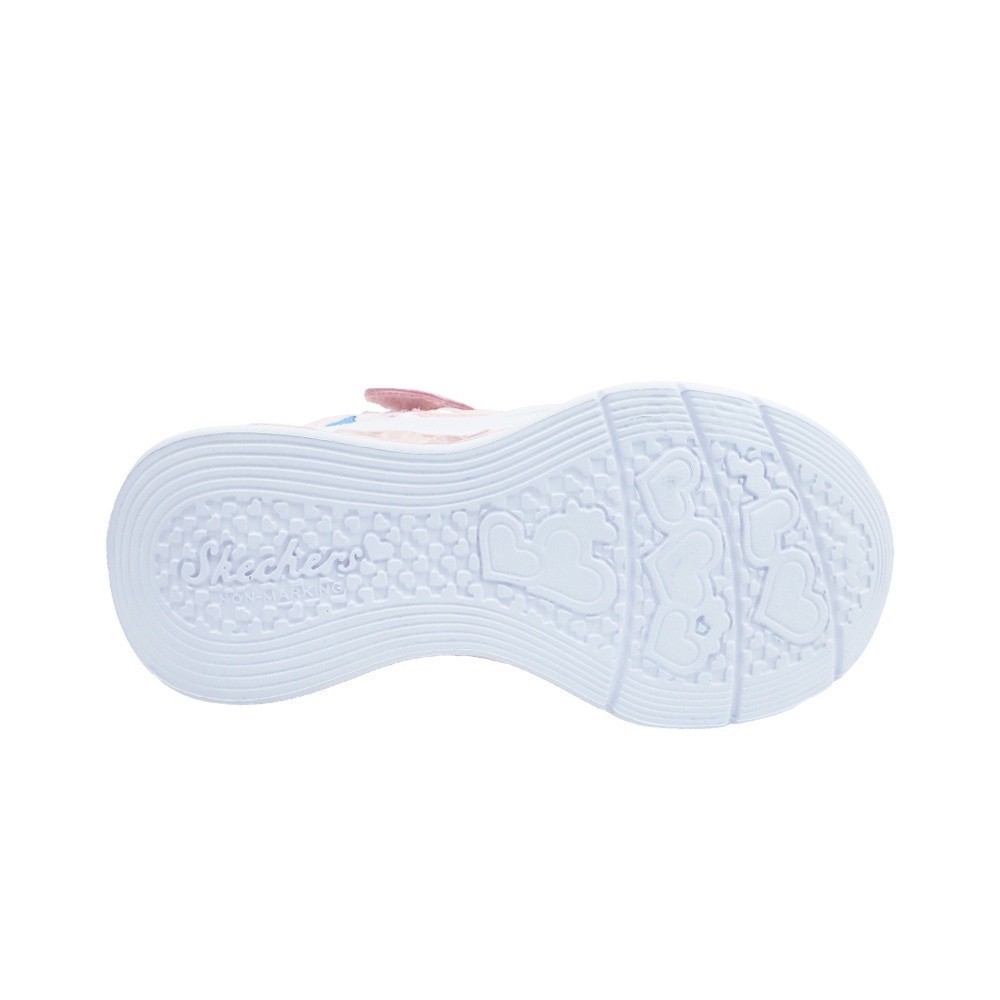 Skechers Bé Gái Giày Thể Thao Thường Ngày DC Collection Flutter Heart Lights - 319509L-PKMT