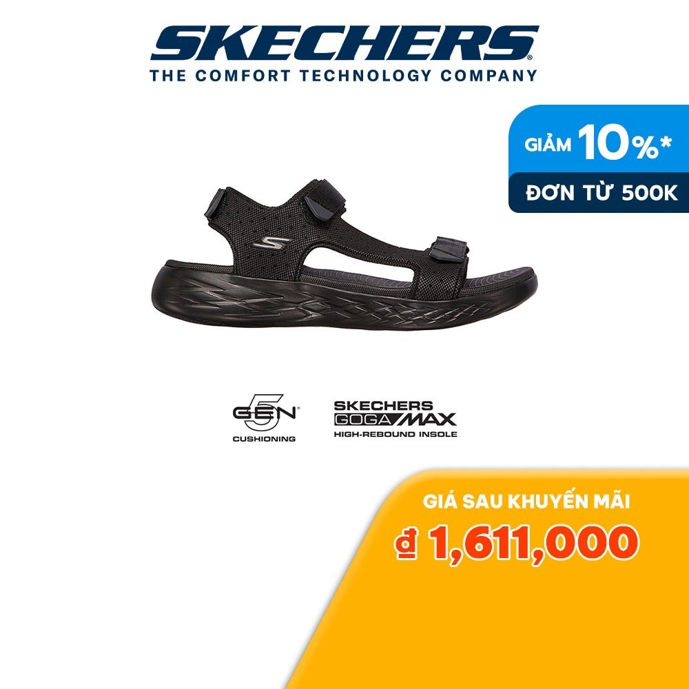 Skechers Nam Xăng Đan Đi Bộ Thường Ngày, Đi Học, Đi Làm On-The-GO 600 Allegro Walking - 55383-BBK