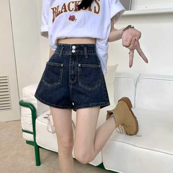 Quần Short Nữ Mùa Hè Mỏng Thiết Kế Cảm Giác Kích Thước Lớn Chân Rộng Ôm Hơn Nhìn Cao Cấp Chữ a Quần Nóng Q55 | BigBuy360 - bigbuy360.vn