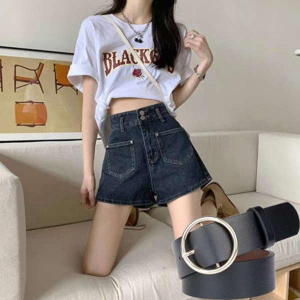 Quần Short Nữ Mùa Hè Mỏng Thiết Kế Cảm Giác Kích Thước Lớn Chân Rộng Ôm Hơn Nhìn Cao Cấp Chữ a Quần Nóng Q55 | BigBuy360 - bigbuy360.vn