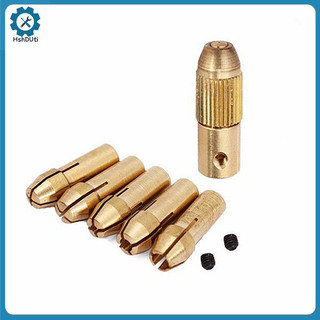 (HshDUti) Bộ đầu kẹp mũi khoan mini 0.5-3mm