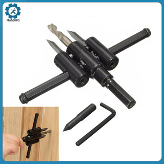 (HshDUti) Dụng cụ khoan cắt lỗ vòng tròn 30mm-120mm kèm 2 chìa vặn