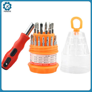 (HshDUti) Bộ tua vít sửa chữa đa năng 31 tròn 1 chất lượng cao