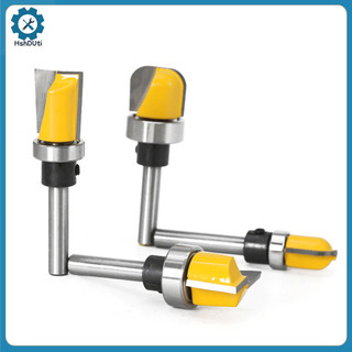 (HshDUti) Set 1 / 6 Mũi Phay Router 6mm Cắt Gỗ