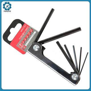 Set 7 cờ lê lục giác đa năng có thể gấp gọn tiện dụng