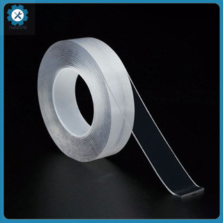 (HshDUti) Băng dính hai mặt trong suốt rộng 30mm chống thấm nước có thể tái sử dụng