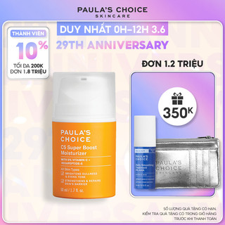 Kem dưỡng ẩm Vitamin C làm sáng da và tăng sinh collagen Paula's Choice C5 Super Boost Moisturizer 50ml 2900