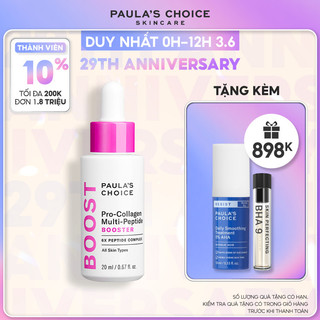 Tinh Chất Làm Căng Mịn Và Săn Chắc Da Paula's Choice Pro-Collagen Multi-Peptide Booster mã 3020 20ml