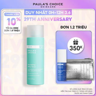 Nước cân bằng dịu nhẹ cho da nhạy cảm Paula's Choice Calm Nourishing Milky Toner 118ml 9230