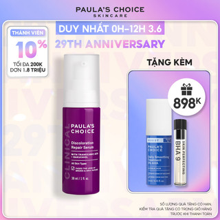 Tinh chất làm mờ thâm nám và đều màu da tối ưu Paula's Choice Clinical Discoloration Repair Serum 30ml - 8040
