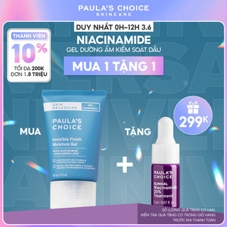 Kem dưỡng ẩm kiểm soát dầu Paula’s Choice Invisible Finish Moisture 60ml 3400