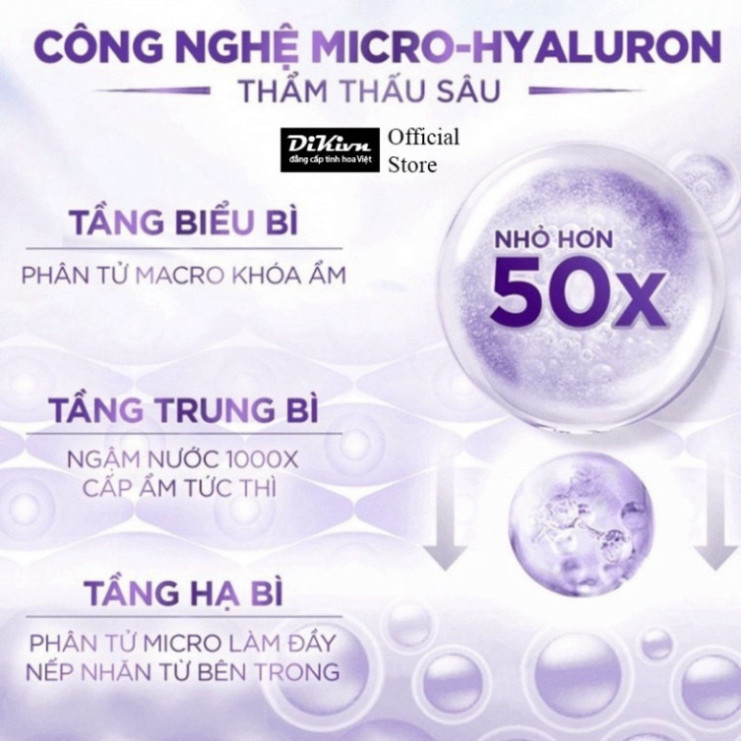 Nước Tẩy Trang Cấp Ẩm Căng Mịn Da L'Oreal Paris Pure Revitalift Hyaluronic Acid 400ml dành cho da dầu mụn, da khô JP 4.0 | BigBuy360 - bigbuy360.vn