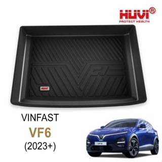  Thảm lót cốp xe Vinfast VF6 thương hiệu Việt Nam Thảm đúc HUVI CAO CẤP KHÔNG MÙI - KHÔNG ẨM MỐC - DỄ VỆ SINH 