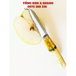 Dao gọt cán gỗ hàng nội địa trung cực sắc bén,dao gọt hoa quả, dao cắt chuối, dao gọt dứa, bổ trái cây, thép không gỉ