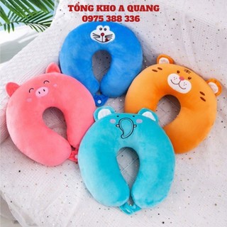 Gối Chữ U Nhiều Mẫu Đẹp - Gối Đỡ Cổ ToToRo Cao Cấp-Dễ Thương -Rẻ vô địch --  Chống Mỏi Gáy - Thoải Mái Làm Việc Ngày Dài