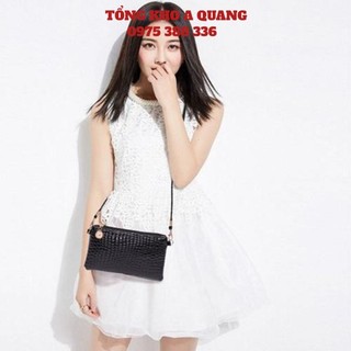 Bóp nữ phong cách trẻ trung - Ví nữ da thời trang đơn giản nhiều ngăn