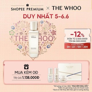 Nước thần phục hồi năng lượng làn da The history of Whoo Royal Regina Energy Drop Treatment