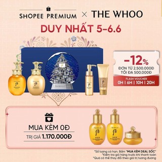 Bộ dưỡng thể Đông y làm sạch và dưỡng ẩm tối ưu The history of Whoo WhooSpa Special Set