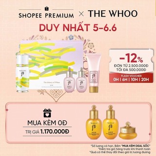 Bộ sản phẩm trải nghiệm tinh chất tuần hoàn Whoo Bichup First Moist 50ml