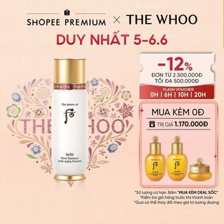 Tinh chất tuần hoàn ẩm mượt da ngăn lão hóa Whoo Bichup First Moisture Anti Aging Essence 90ml