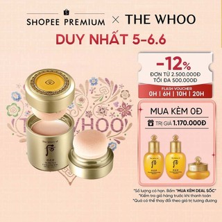 Phấn chống nắng dạng cushion Whoo Gongjinhyang Jin Hae Yoon Cushion Sun Balm SPF50+ PA+++ 13g